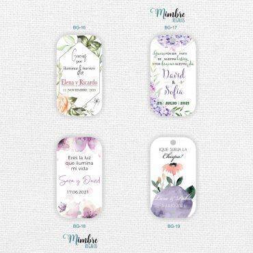 bengalas personalizadas para bodas