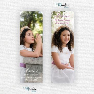 marcapáginas fotográfico personalizado