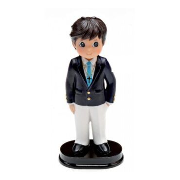Figura tarta chaqueta azul comunión niño 1708