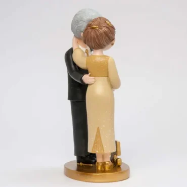 figura de novios 50 años para tarta Mopec-y105